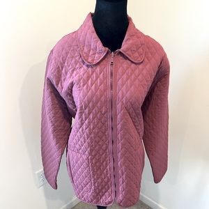 Architect Large Quilted Reversible Green Jacket